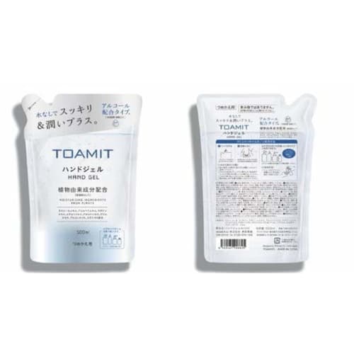 TOAMIT Toa Sangyo Hand Gel Refill, 500ml, AL500
