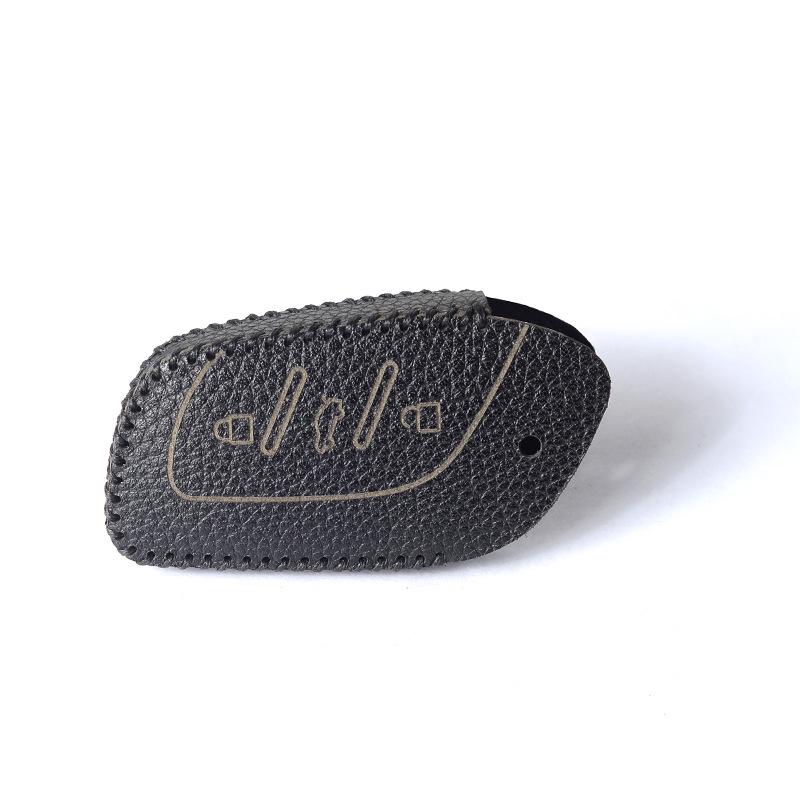 Roewe RX5/i5/i6max/350/360/RX3 Cowhide Key Case with Snap Button