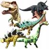Dinozaury Duże Figurki Dinozaur Zestaw 6 Figurek Gumowe T-Rex Tyranozaur