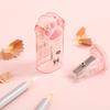Cute Kitten Paw Pencil Sharpener Portabel Colored Pencil Sharpener Fit for All Wooden Pencils (6-8mm) for Adults Kids
