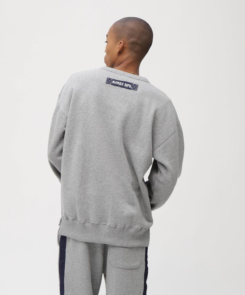 AVIREX Tactical Crewneck Sweat 783-5932006 2XL Oxford