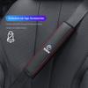 Car Seat Belt Cushion Safety Belt Leather Shoulder Protector Pad For BMW E46 E90 E60 F30 F10 E39 E36 F20 G20 G30 E92 E87 E91 X5 VM4