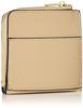 Legato Largo Women's Slim Bi-fold Wallet, Beige, LJ-P0111, Free Size