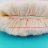 Dual-Sided Wool Polishing Disc for Car Mirrors and Waxing