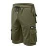 Men's Summer Workwear Shorts Loose Casual Five-Point Pants Multi-Pocket Zipper Men's Jogging Shorts