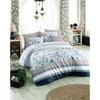 Bedding Set - 1 Duvet Cover 220 X 240 Cm + 2 Pillowcases 60 X 60 Cm - 100% Reinforced Cotton - Blue