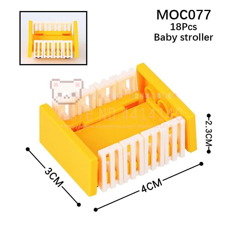 

Мебель для дома MOC Строительные блоки Городская сцена Сделай сам Кухня Кровать Диван Туалет Ванна Модель Украшение Сборка Кирпичики Игрушки Для Детей