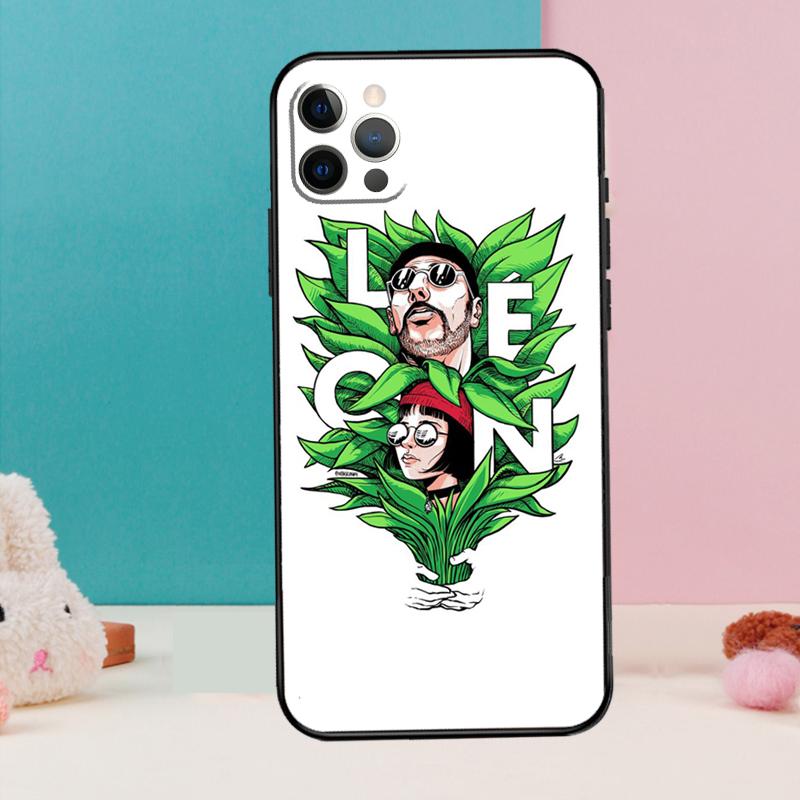 Leon The Professional Phone Case For iPhone 17 Air 16 15 14 13 11 12 Pro Max 12 13 mini 15 16 Plus 16e Cover Coque