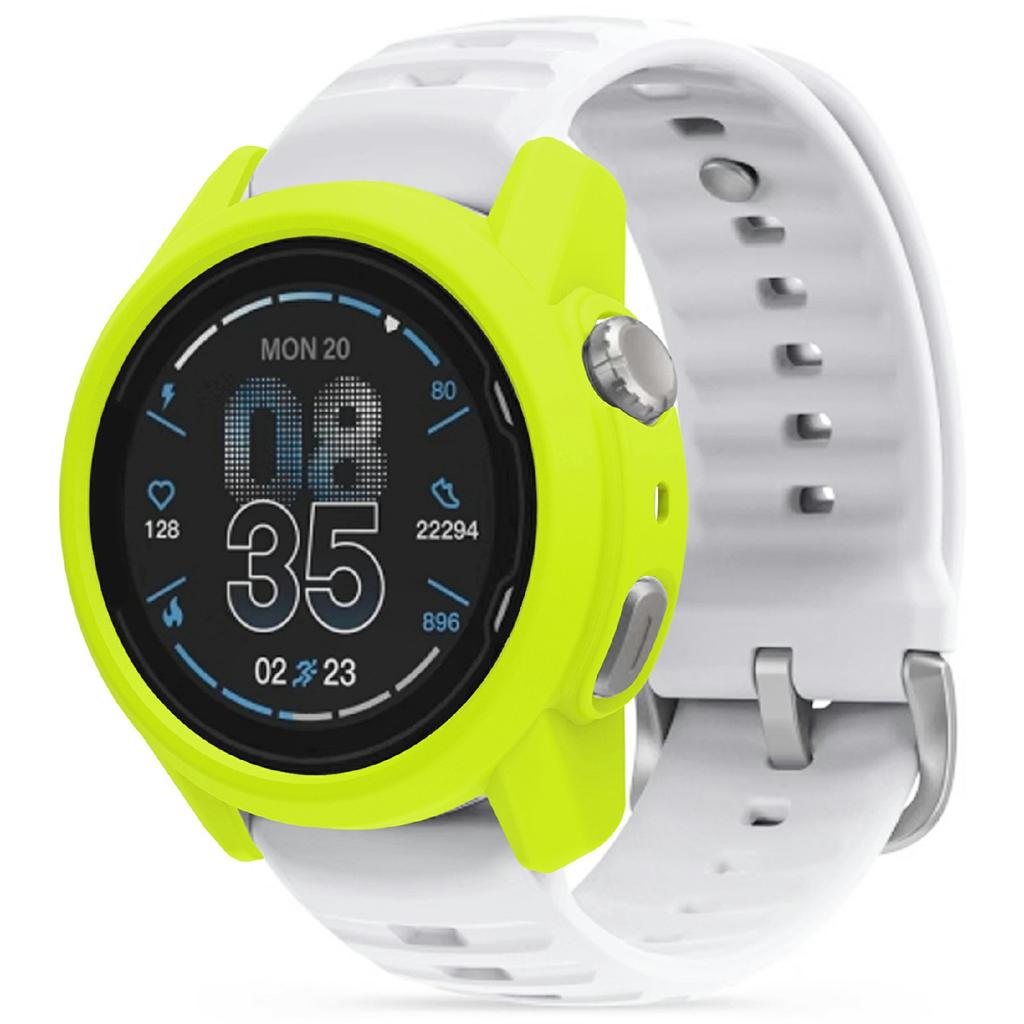 For Coros Apex 4 42mm Watch Case Soft Silicone Hollow Watch Frame Cover