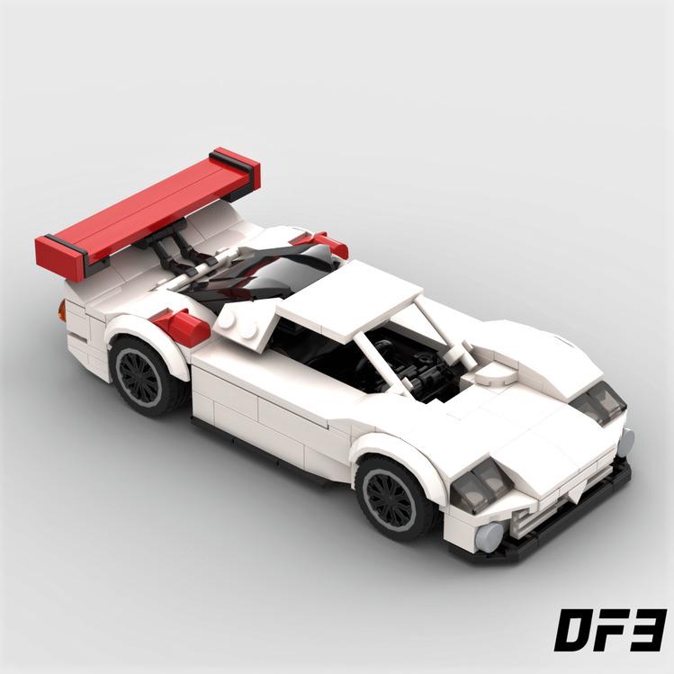 

Конструктор R390 GT1: Образовательный гоночный автомобиль MOC, совместимый с Lego