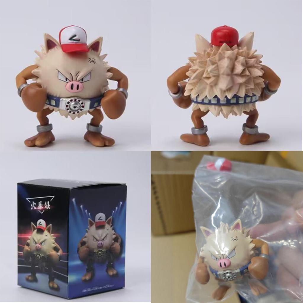 5cm Pokemon Figure Primeape Figures Pvc Statue Model Doll Collection Figurine Room Decoration Toys Kids Birthday Gifts In Stock