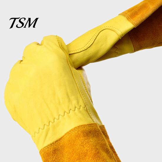 Thorn Proof Gloves 1 Pair Garden Wear Resistant Puncture-Proof Breathable Elbow Puncture-proof Work Length Full Coverage Labor Protection Long
