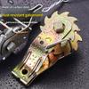 Manual Wire Tightener Gear Tensioner with Steel Body for Fence Line Repair, Wire Securing and Daily Maintenance Use