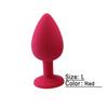 S/M/L Silicone Butt Plug Anal Plugs Prostate Massage Stimulator Anal Trainer for Couples Adult Erotic Sex Toys for Women Men Gay