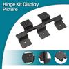 Entry Door Replacement Hinge Kit, Camper Door Hinge for 5th Wheel Travel Trailer