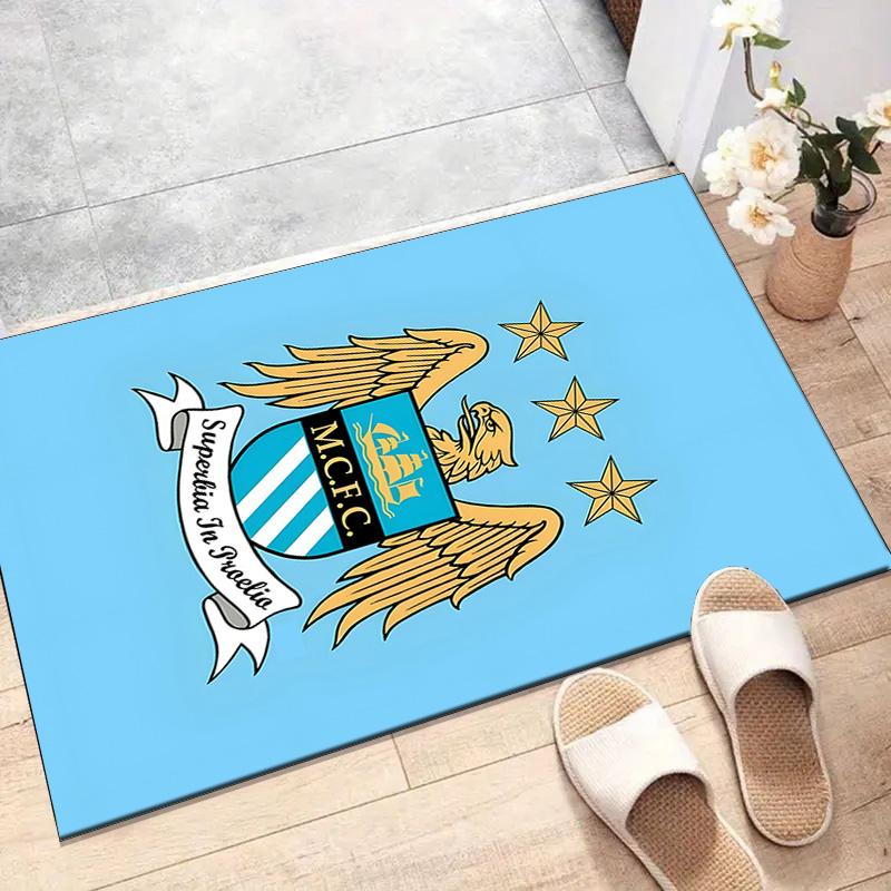 1 stuk Voetbalteam (76) Ontwerp Bedrukt Vloerkleed Tapijt voor Slaapkamer Woonkamer Huisdecoratie Kleden Mat Antislip Mat Kleed voor Bedzijde
