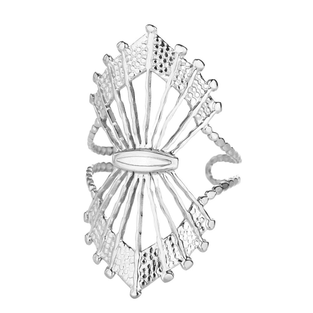 Geometric Bowknot Rings For Women Stainless Steel Gold Color Adjustable Wedding Ring Aesthetic Fashion Waterproof Jewelry Gift