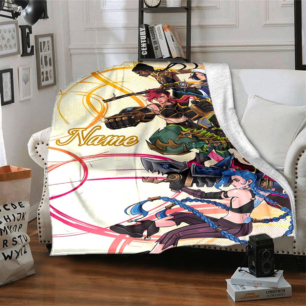 Custom Name Galactic Duelists Party Blanket For Couch Bed Plush Cozy Fuzzy Blanket Super Soft Warm Blankets For Fall And Winter 091618