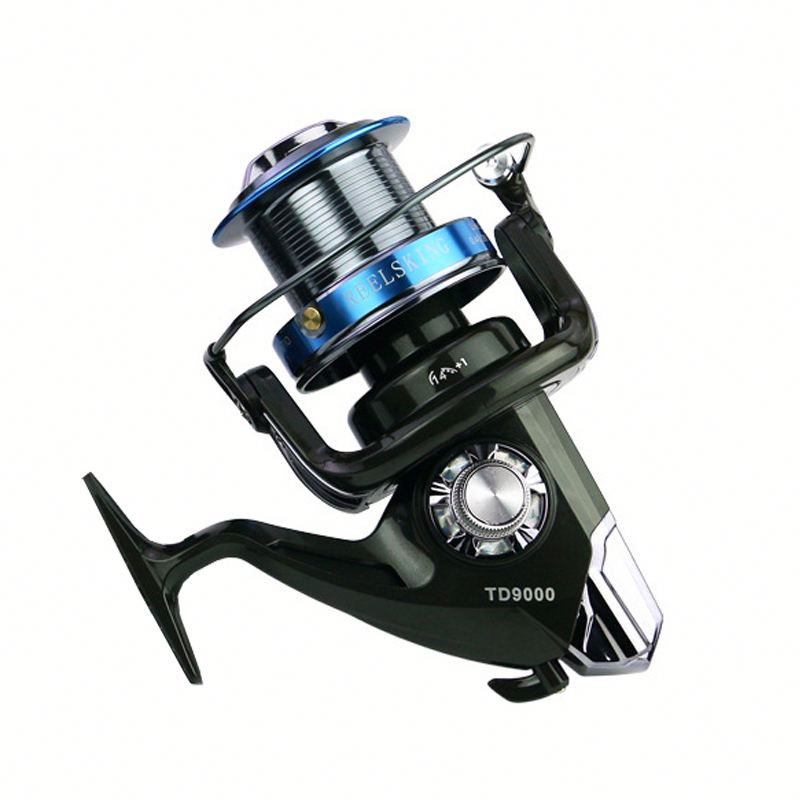 Long Casting Surf Fishing Reel Metal Spool Carp Fishing Spinning Reel Big 8000 9000 Series CNC Rocker Arm Sea Feeder Reels