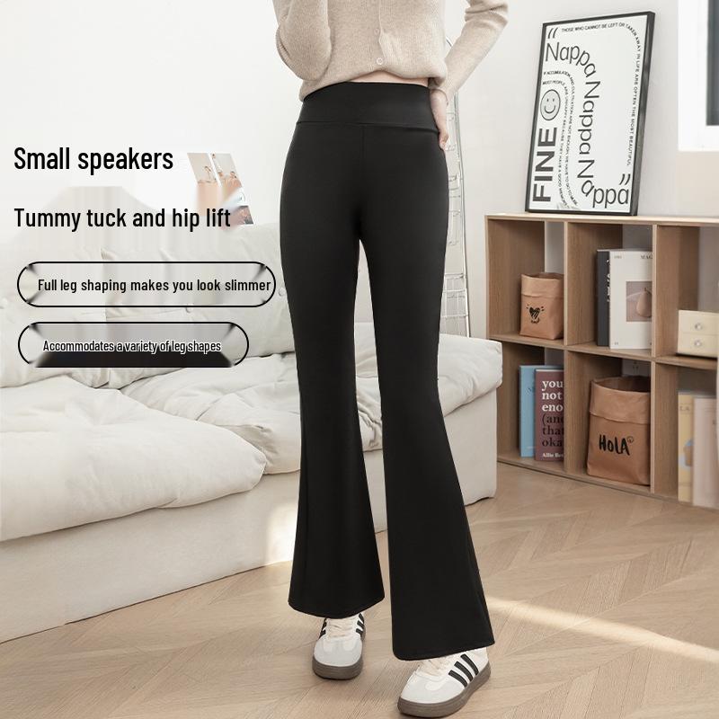 

Черные утягивающие бодикон брюки для йоги с высокой талией и подковообразным вырезом L (60-70 kg) чёрный