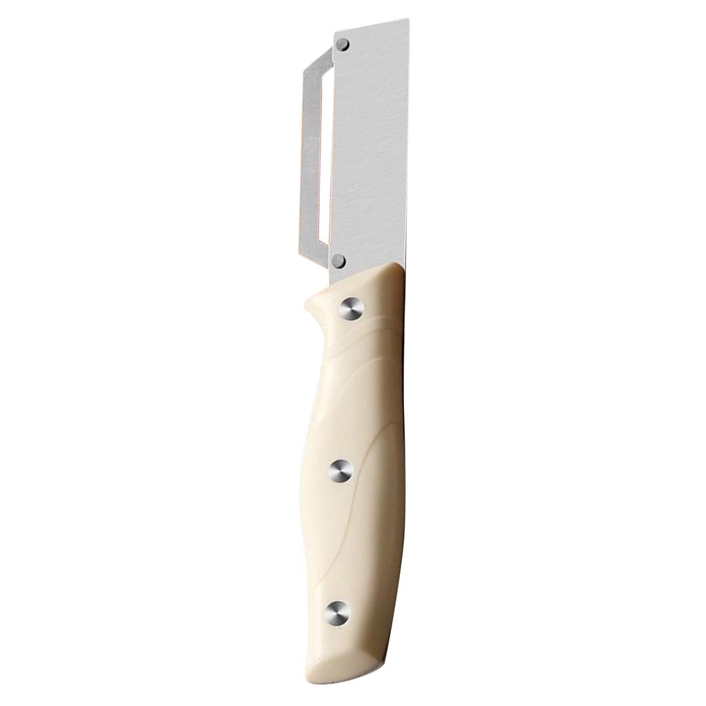 Multi Function Vegetable Peeler Stainless Steel Blade Kitchen Peeler with Ergonomic Wooden Handle for Efficient Peeling and Cutting Tasks