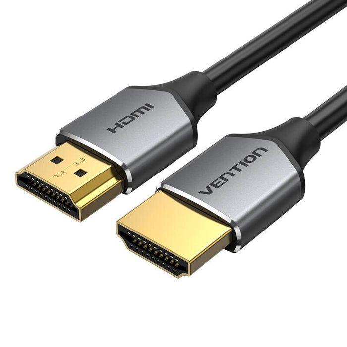 Accessoires pour cable Vention Câble Ultra cienki câble HDMI HD 2m ALEHH (Szary)
