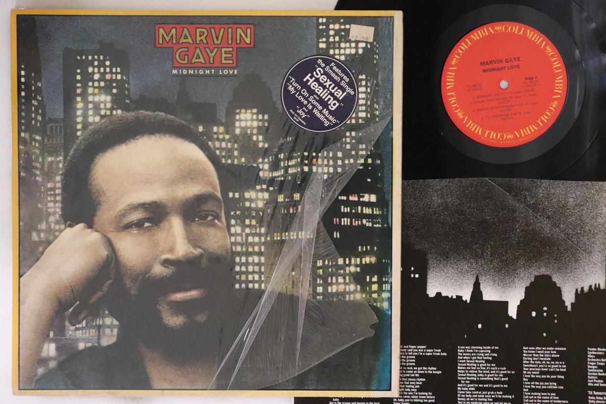 

LP Record MARVIN GAYE - Midnight Love FC38197 COLUMBIA 1982 US Soul/Funk Used