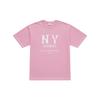 New MLB New York Yankees Basic Collection SS25 T Shirt Unisex Pink 3ATSB1153-50PKP