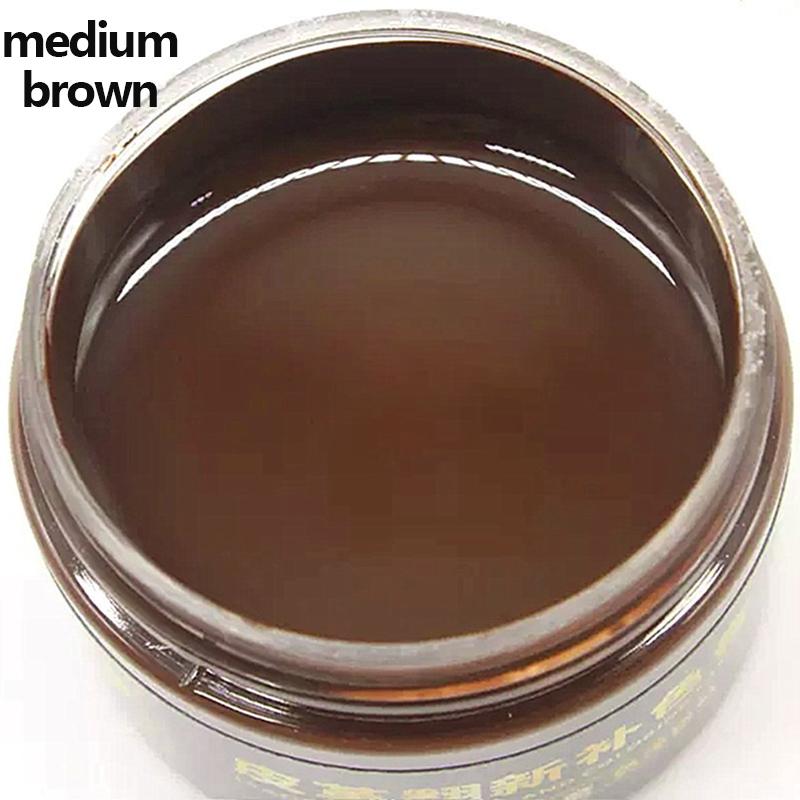 50 ml Autositzpflegeset, flüssiges Lederhaut-Reparaturwerkzeug für Schuhe, Autositze, Sofas, Mäntel, Löcher, Kratzer, Risse, 20 Farben