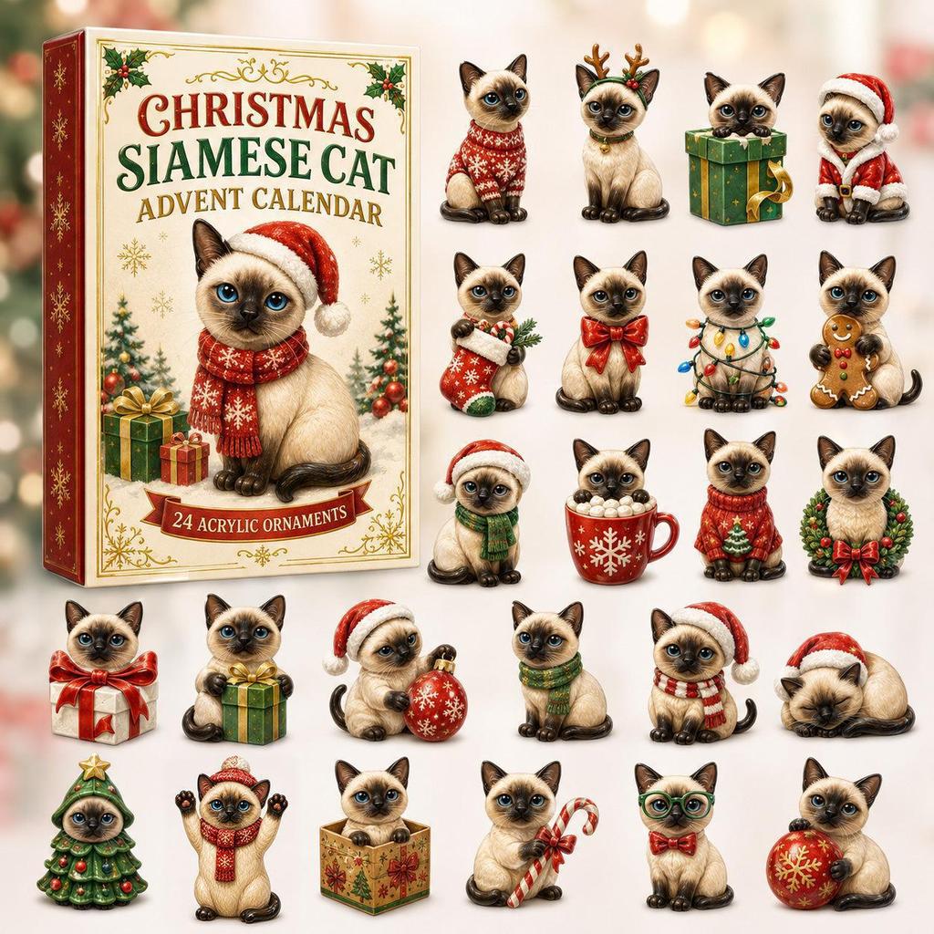 Weihnachts-Adventskalender 2026 – Feiertags-Blindbox-Kalender im Tier-Thema