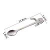 1pc Stainless Steel Creative Cat Shaped Coffee Spoon Teaspoon Children Spoon Cake Stirring Sugar Soup Dessert