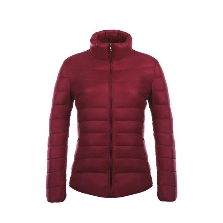 

Winter Coats for Women New Thin Short Stand Collar Puffer Coat Cheap Duck Down Jacket Female Winter Down Jacket 5XL 6XL S