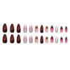 Metallic Hollow Shining Stars Blush Sweet Cool Babes Wear Armor 24 Pieces