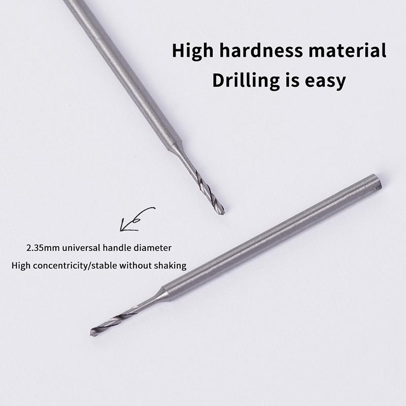

Nail Drill Pierce Bit For Jewelry Open Ring Nail Art Decorative Piercing Tungsten Steel Grinding Head Precise Hole Punching Tool one size