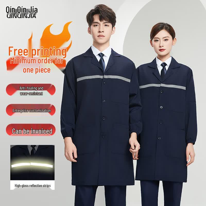 Men s Canvas Reflective Work Smock 170