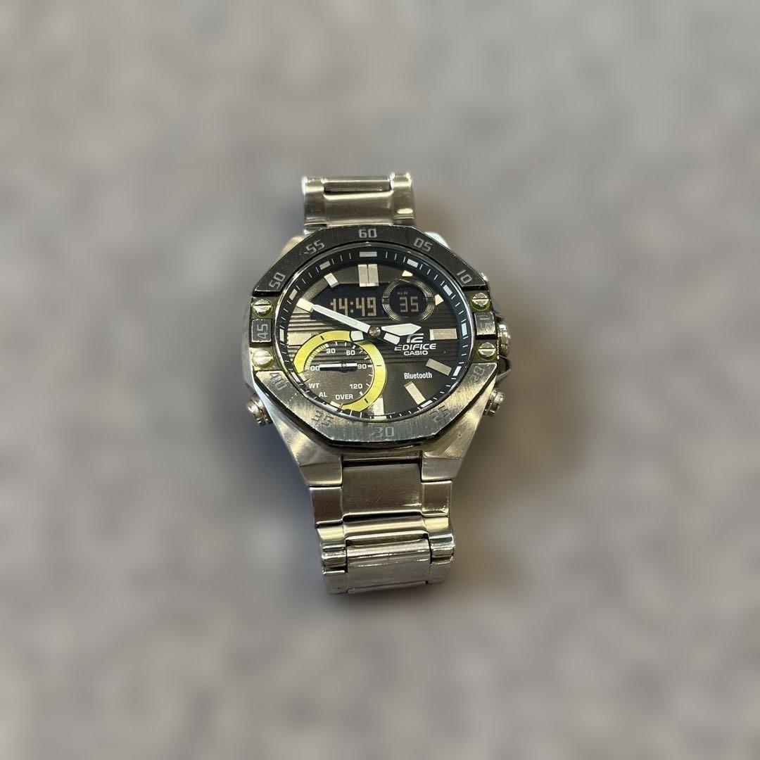 Used CASIO EDIFICE ECB-800 Watch Quartz Bluetooth