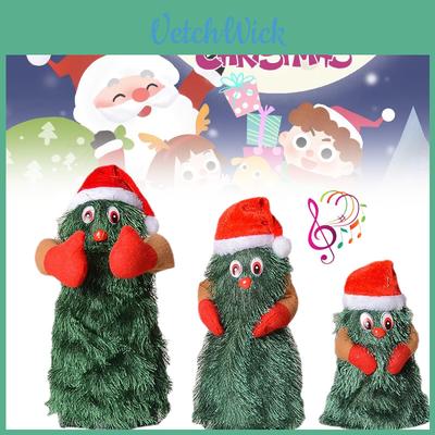 Fun Rotating Christmas Tree Electric Singing Dancing Toy For Kids Festive Decoration