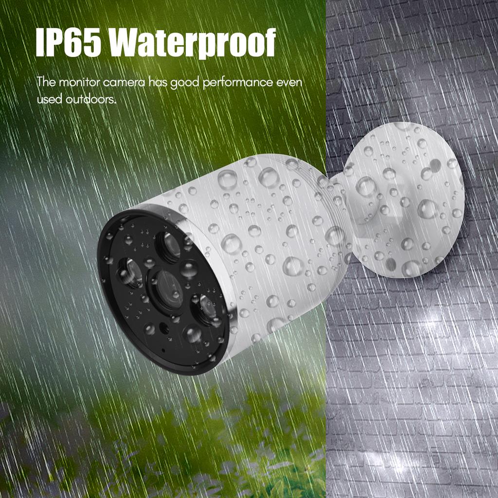 1080P Smart WiFi Kamera Drahtlose Monitor Kamera 2MP 130 grad Betrachtung Winkel Unterstützt Nachtsicht