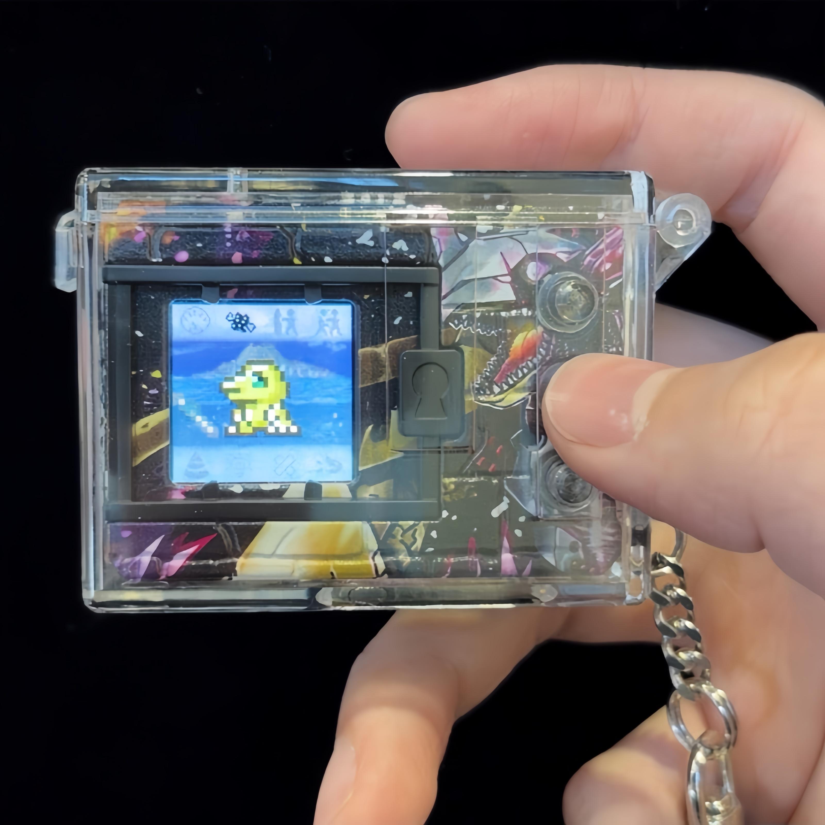 Digimon Dinotch Protective Case For  Original Transparent Keychain Protective Case Only Device Not Included Device Not Included