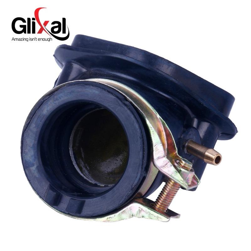 

Glixal Carburetor Intake Manifold 125cc 150cc GY6 152QMI 157QMJ JCL VENTO ZNEN JONWAY TAOTAO Moped ATV Go-Kart (1 Vacuum Port)
