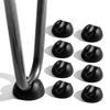 10Pcs Chair Foot Protector Furniture Rubber Feet Skate Hairpin Protector Feet For Table For Chairs Barrettes Legs Mattress