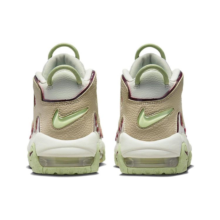 Nike  Air More Uptempo Light Bone Alligator Women Sneakers Cream Limestone Dark-Beetroot DX8955-001