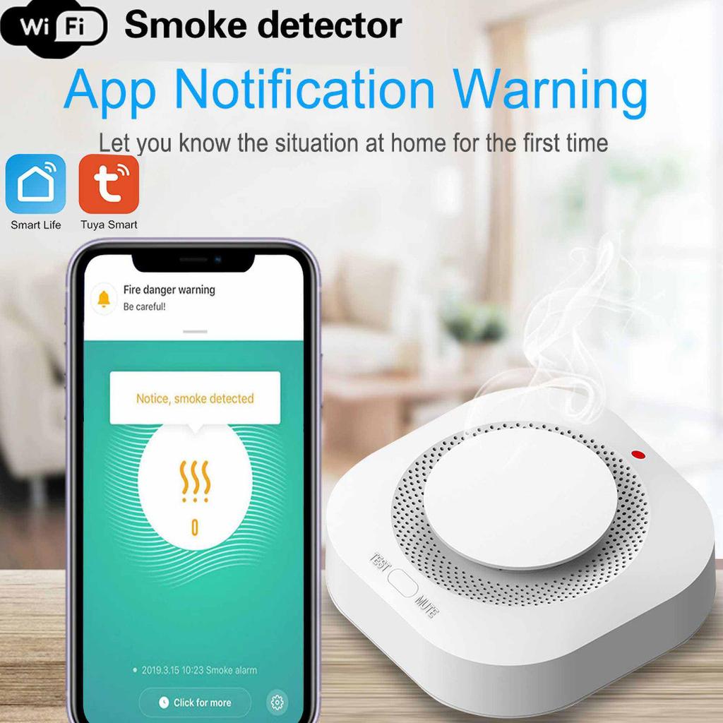 Tuya Smart WiFi & ZIGBEE Smoke Detector