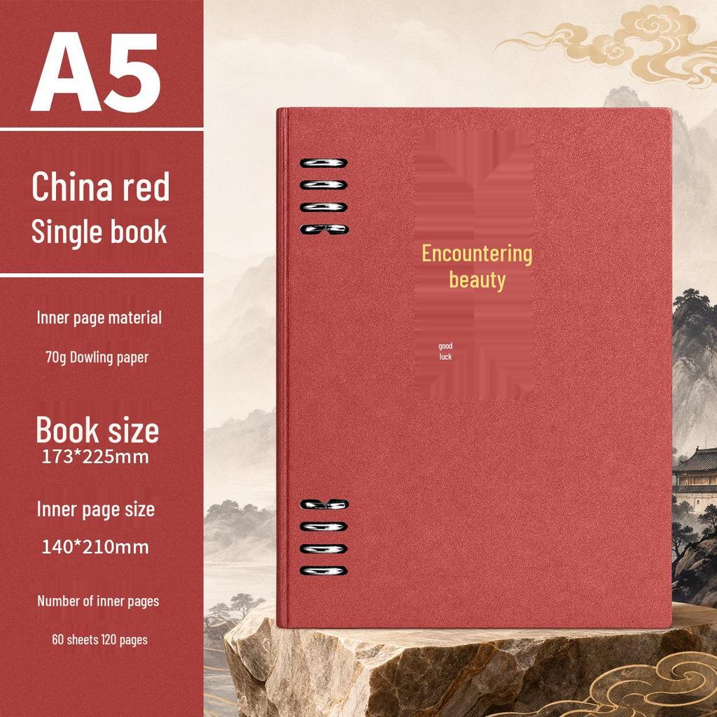 Custom Logo A5 Business Notebook - Stylish, Colorful Diary for Office Meetings