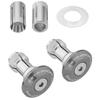 Type Inner Diameter Bar End Titanium Color F5189 [Zeta Racing] 29mm (compatible 13.5~19mm) Plug,
