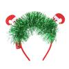 5xChristmas Glowing Hair Band Light Up Head Band Xmas Tree Hairband Creative Flashing Headwear Performances Photo Props