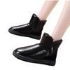 Snow boots women's winter 2025 new velvet thickened short tube waterproof and non-slip winter warm outer wear cotton shoes women