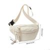 Crossbody Fanny Pack Chest Bag Belt Bag with Adjustable Strap for Men and Women