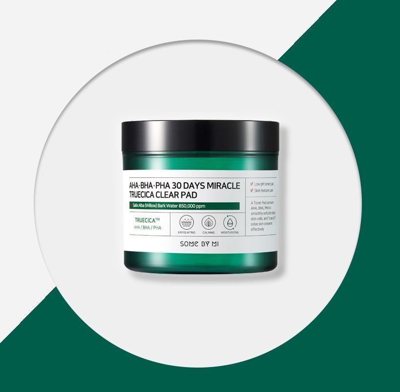 

SOMEBYMI AHA.BHA.PHA 30Days Miracle Trucica Clear Pad Подушечки для волос (70ea)