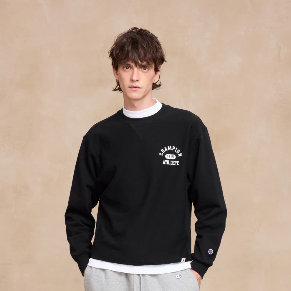 Champion Sweatshirts Unisex Crew Neck Moderate Regular U5CSWSU029